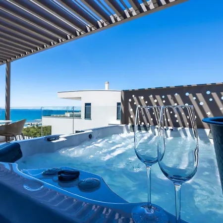 Dedaj - Almaro With Heated Pool Apartament Zadar